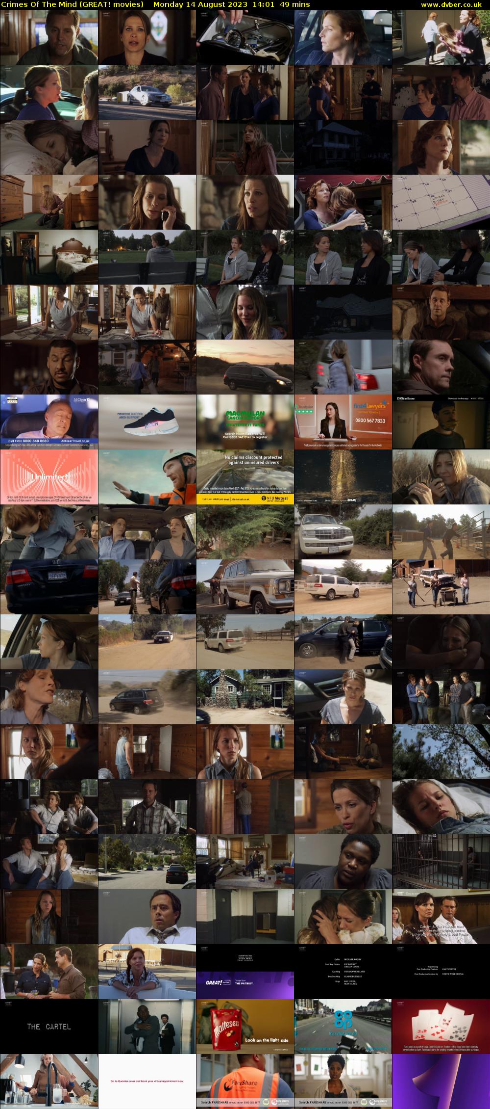 Crimes Of The Mind (GREAT! movies) Monday 14 August 2023 14:01 - 14:50