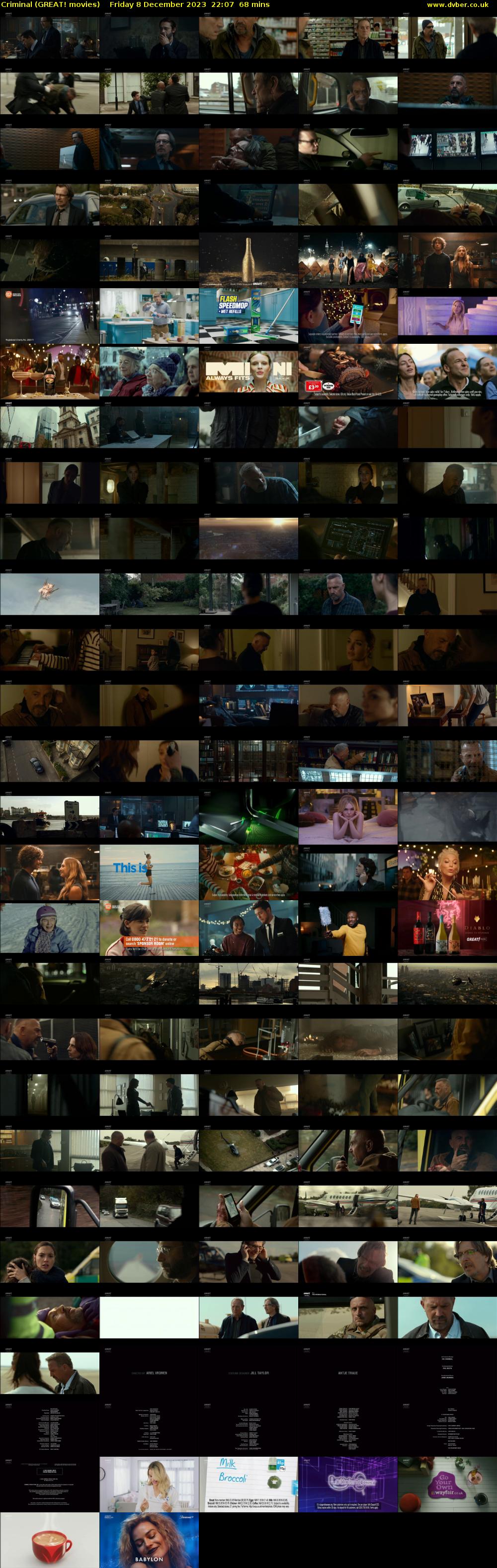Criminal (GREAT! movies) Friday 8 December 2023 22:07 - 23:15