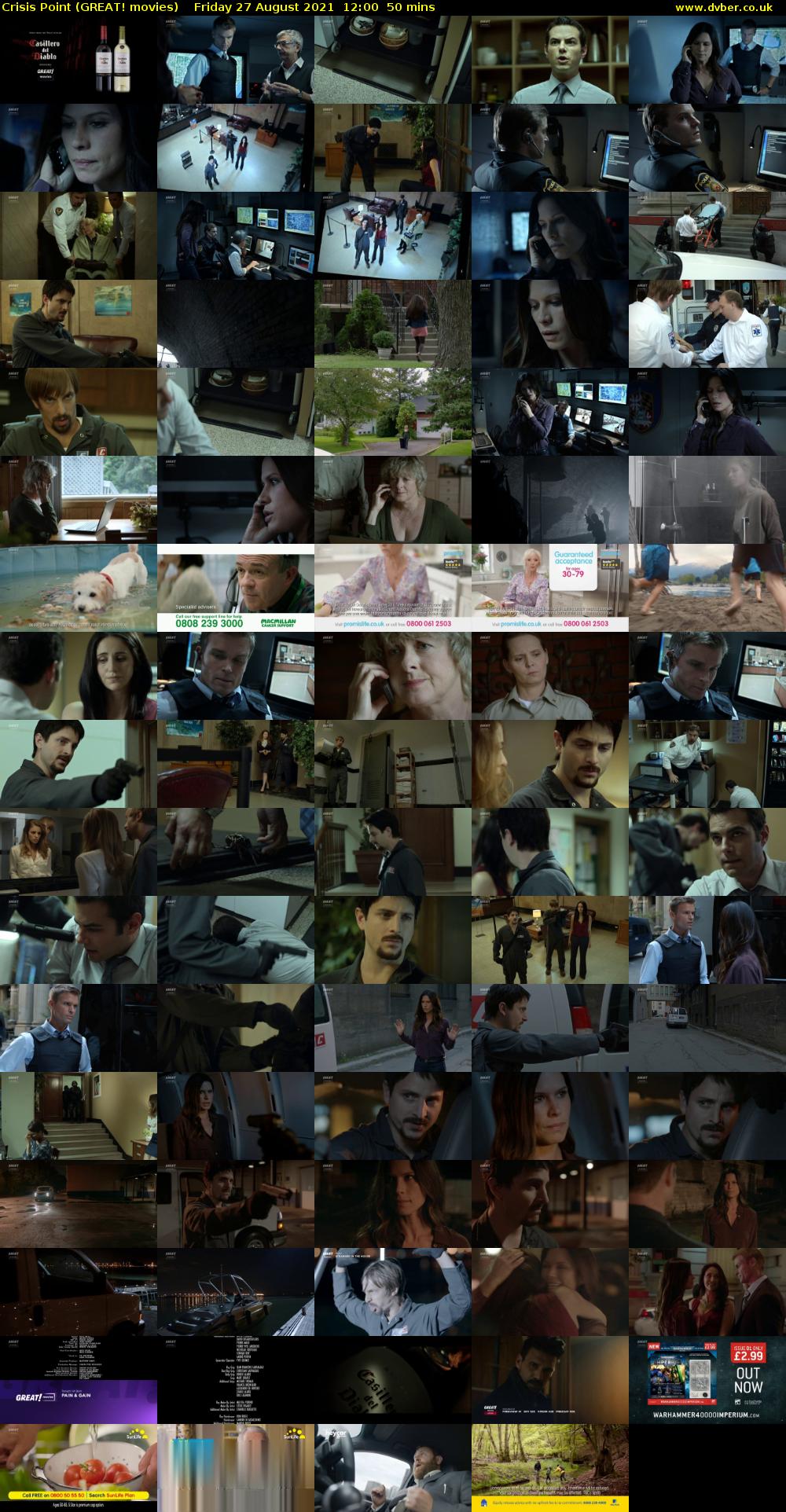 Crisis Point (GREAT! movies) Friday 27 August 2021 12:00 - 12:50