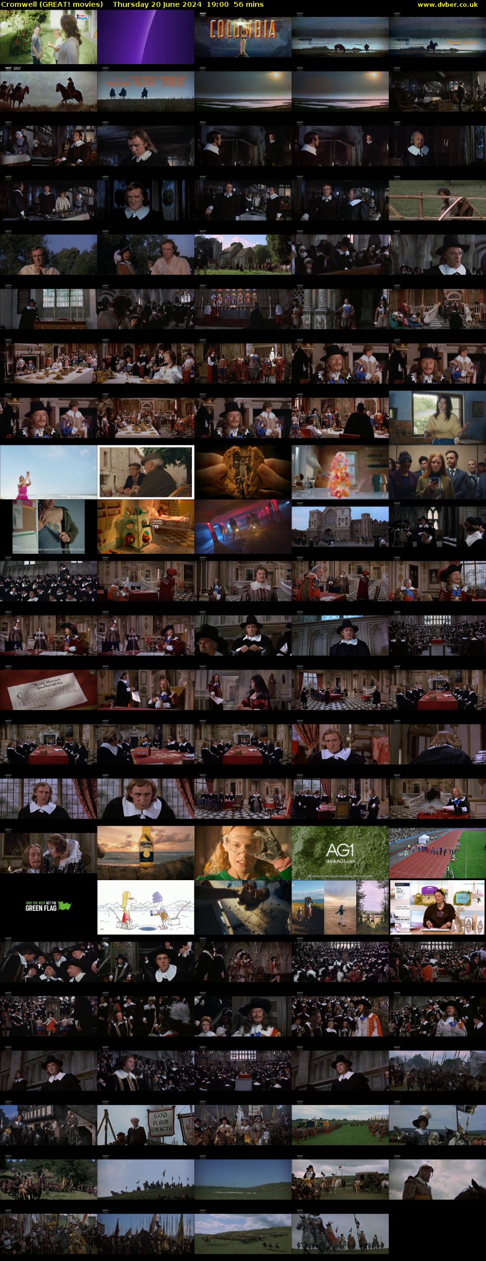 Cromwell (GREAT! movies) Thursday 20 June 2024 19:00 - 19:56