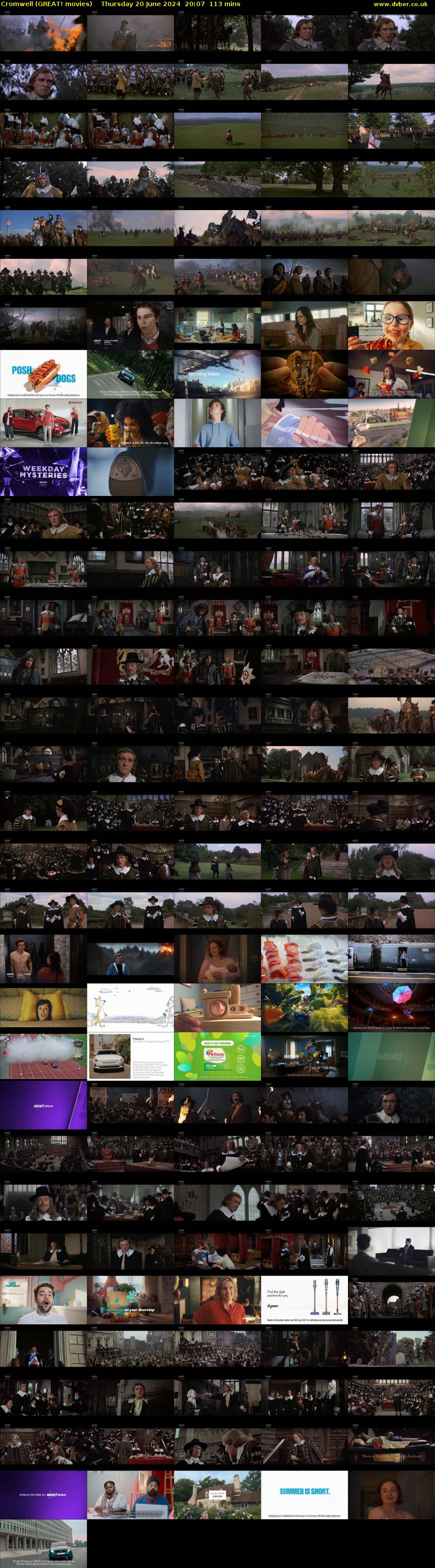 Cromwell (GREAT! movies) Thursday 20 June 2024 20:07 - 22:00