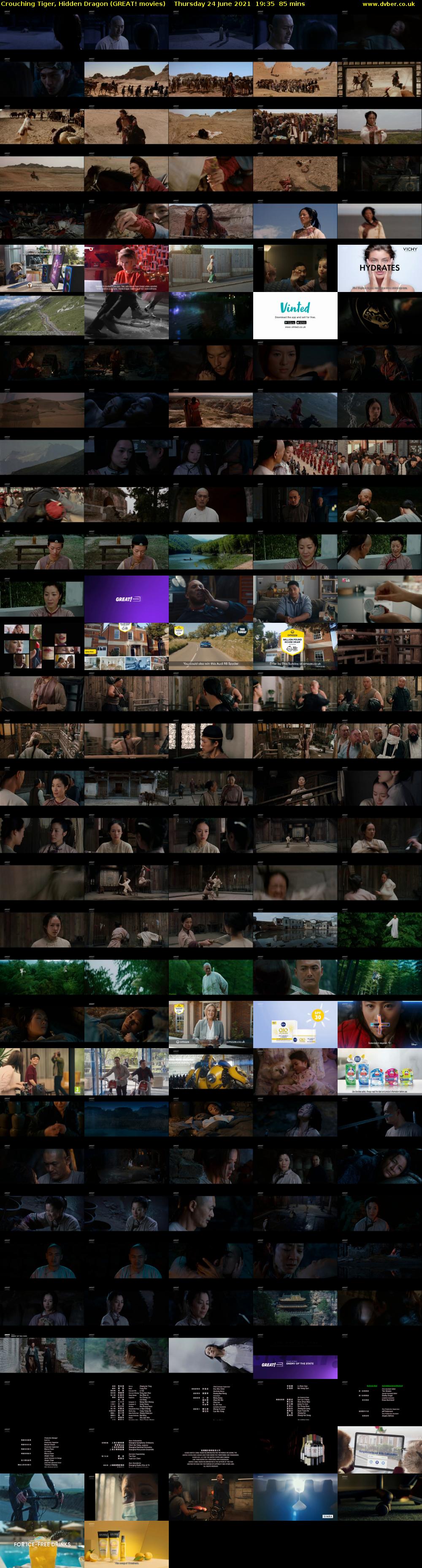 Crouching Tiger, Hidden Dragon (GREAT! movies) Thursday 24 June 2021 19:35 - 21:00