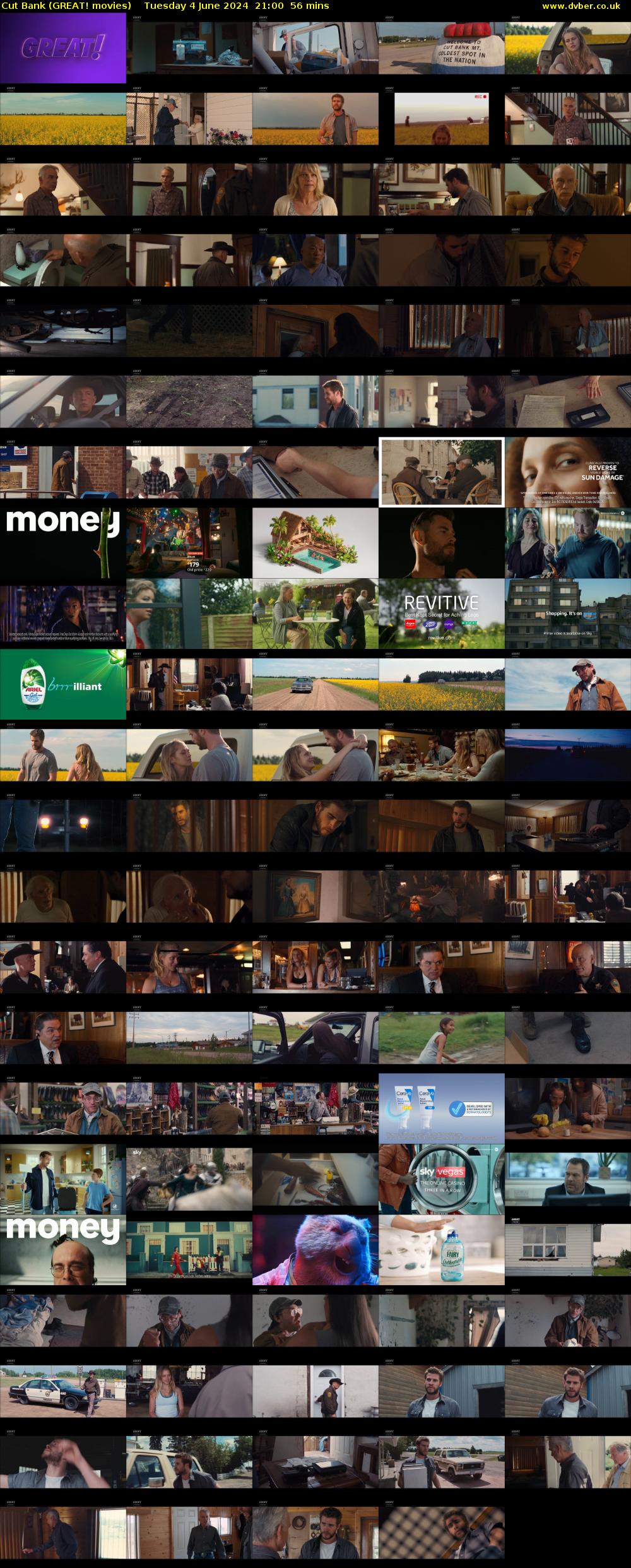 Cut Bank (GREAT! movies) Tuesday 4 June 2024 21:00 - 21:56