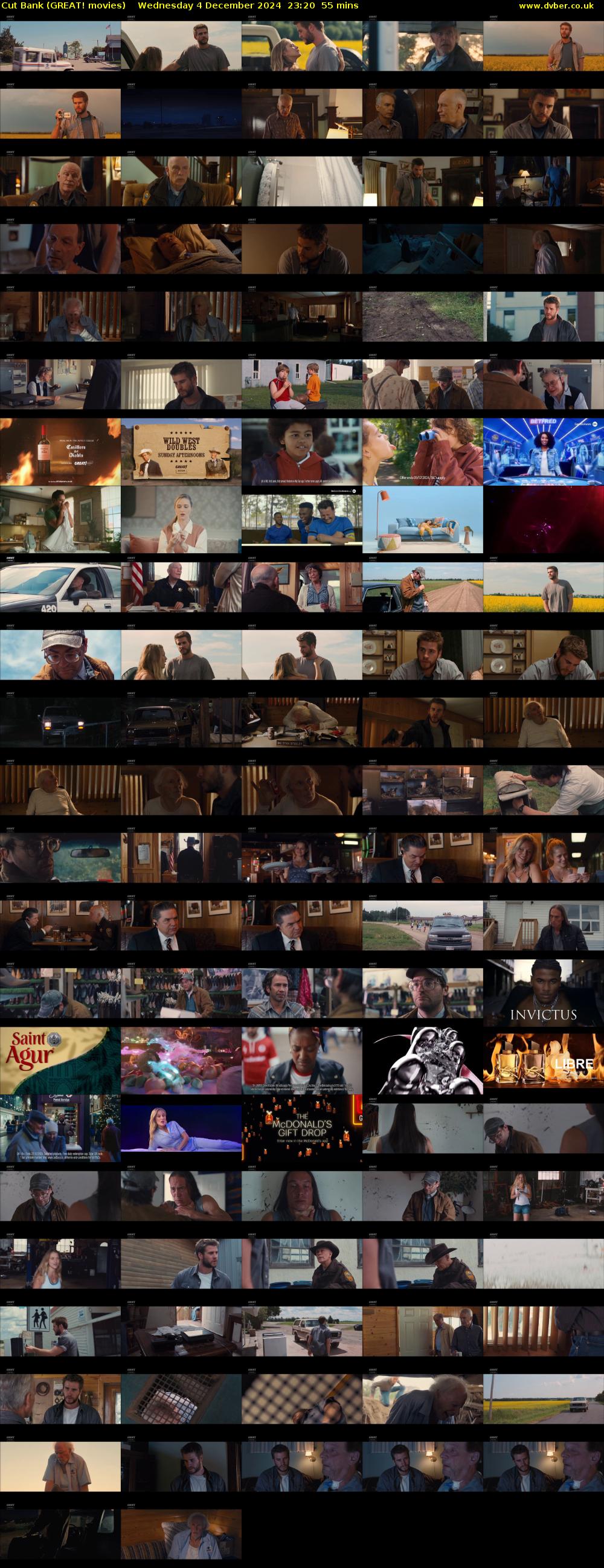 Cut Bank (GREAT! movies) Wednesday 4 December 2024 23:20 - 00:15