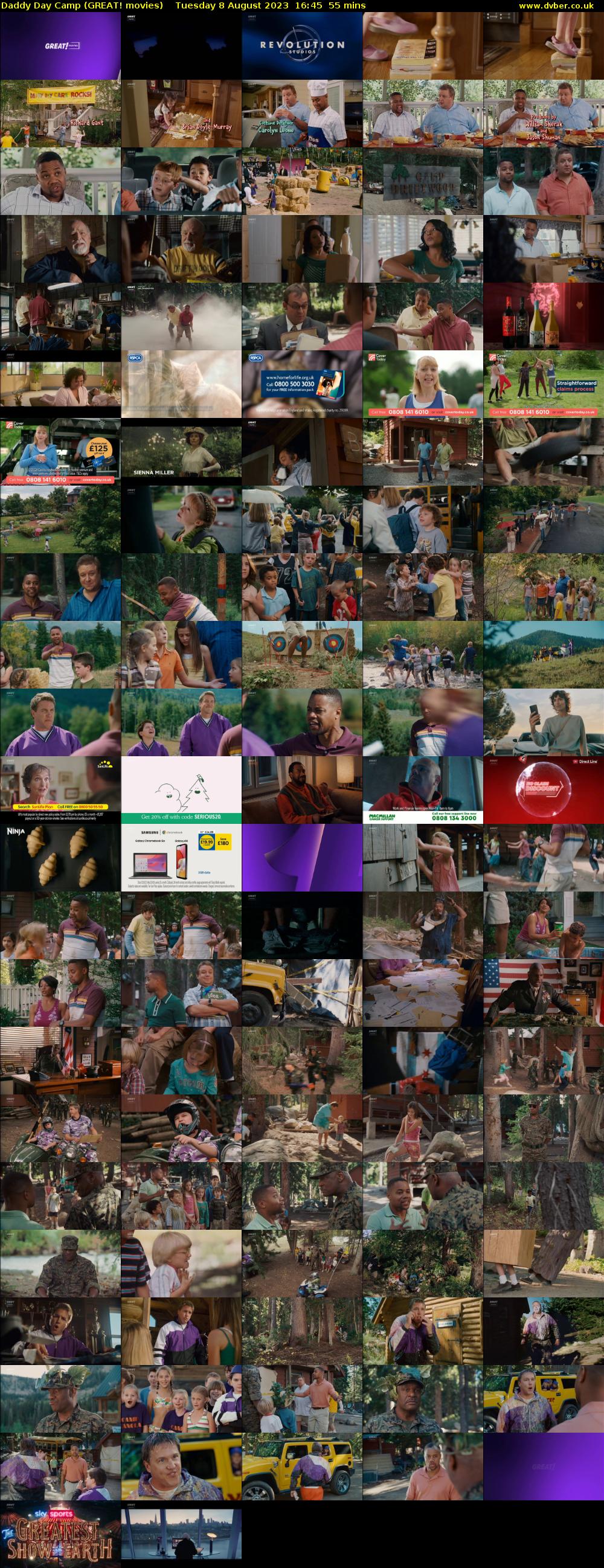 Daddy Day Camp (GREAT! movies) Tuesday 8 August 2023 16:45 - 17:40