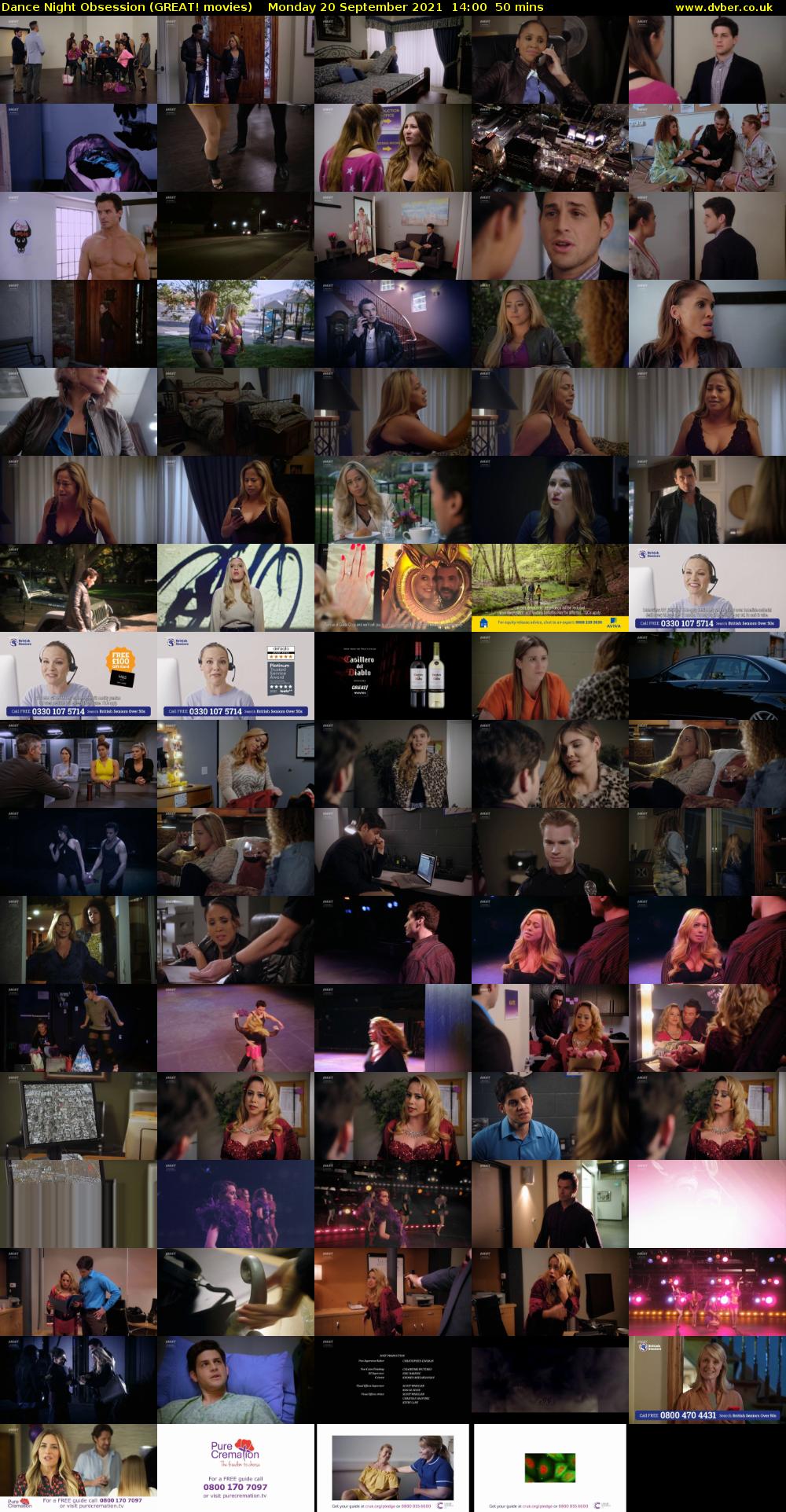 Dance Night Obsession (GREAT! movies) Monday 20 September 2021 14:00 - 14:50