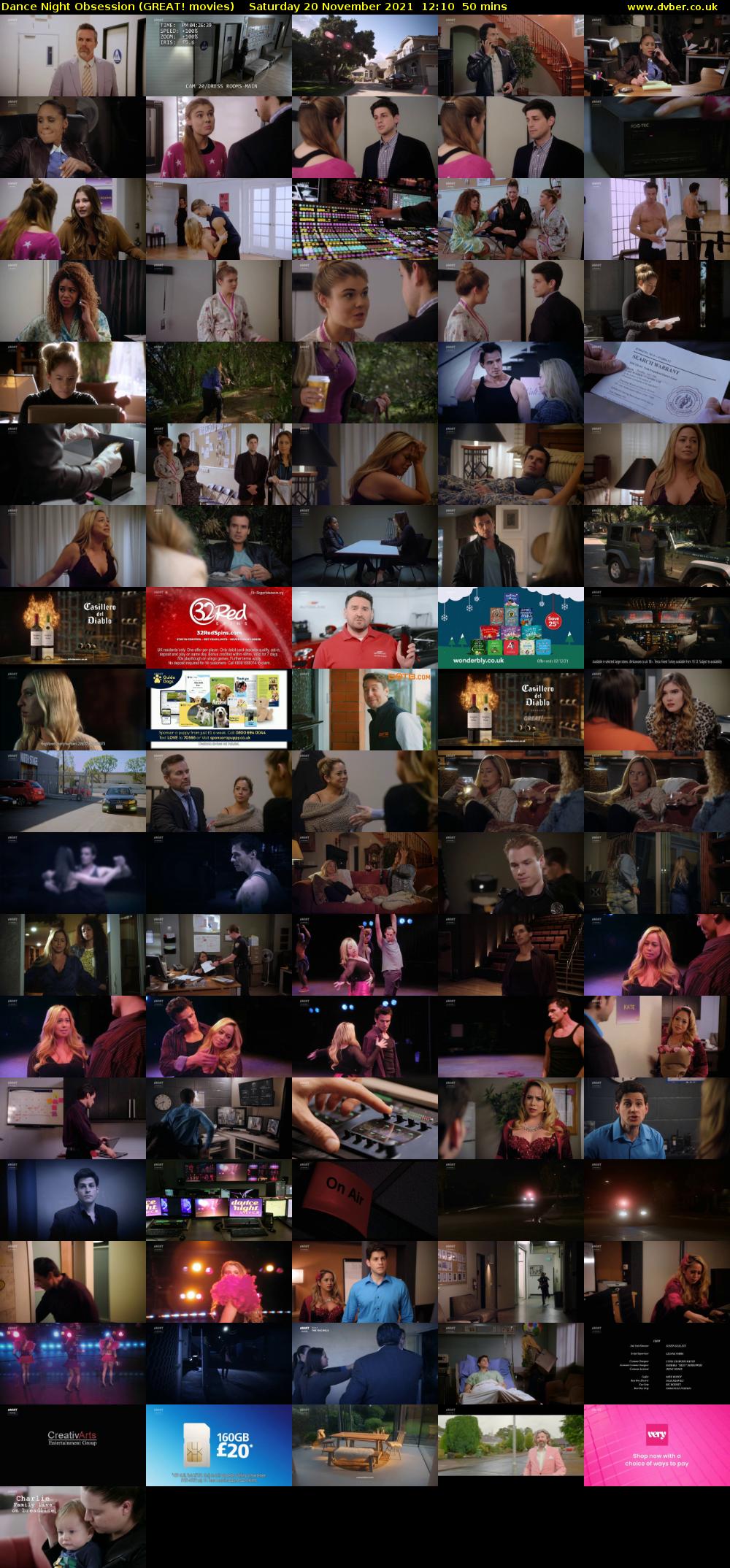 Dance Night Obsession (GREAT! movies) Saturday 20 November 2021 12:10 - 13:00