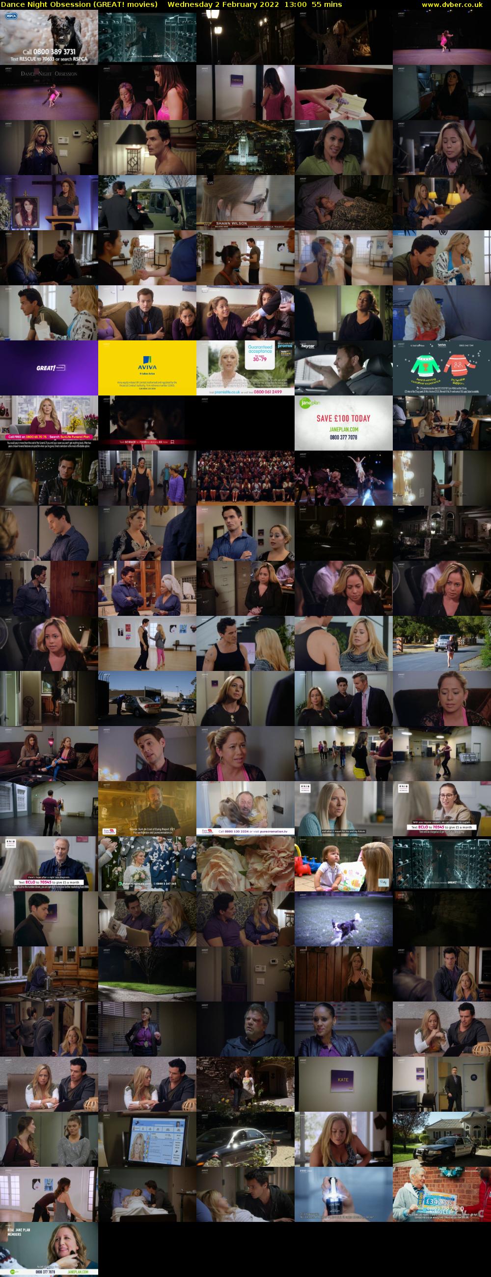 Dance Night Obsession (GREAT! movies) Wednesday 2 February 2022 13:00 - 13:55