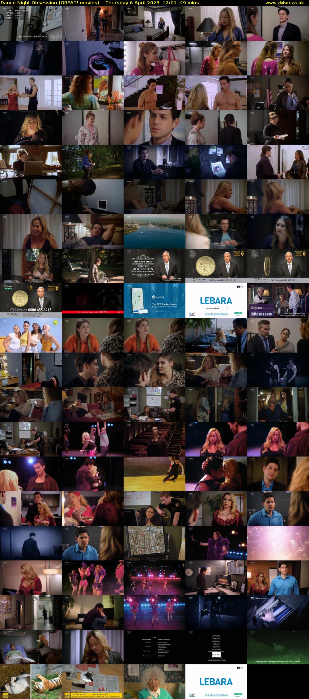 Dance Night Obsession (GREAT! movies) Thursday 6 April 2023 12:01 - 12:50