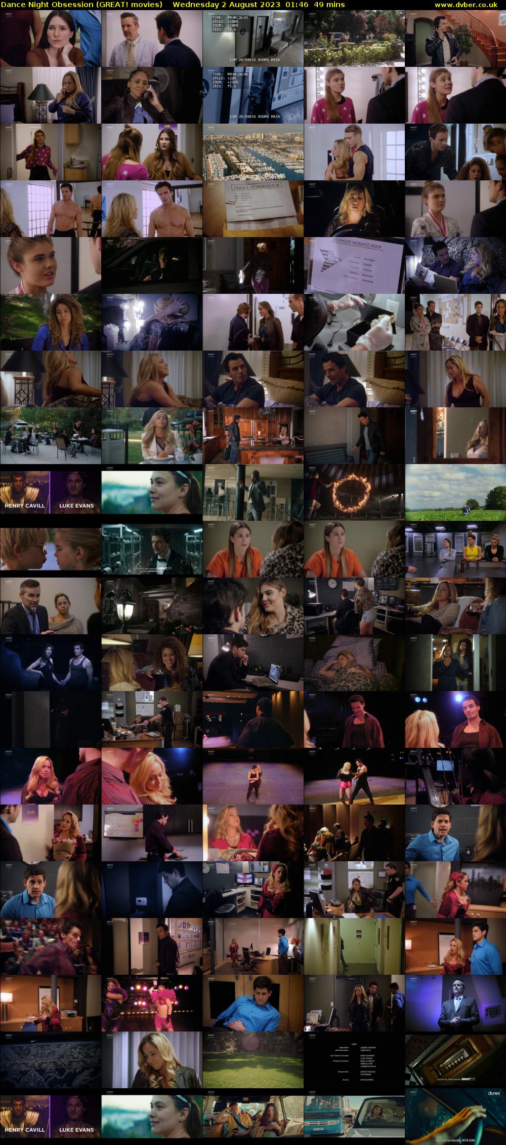 Dance Night Obsession (GREAT! movies) Wednesday 2 August 2023 01:46 - 02:35