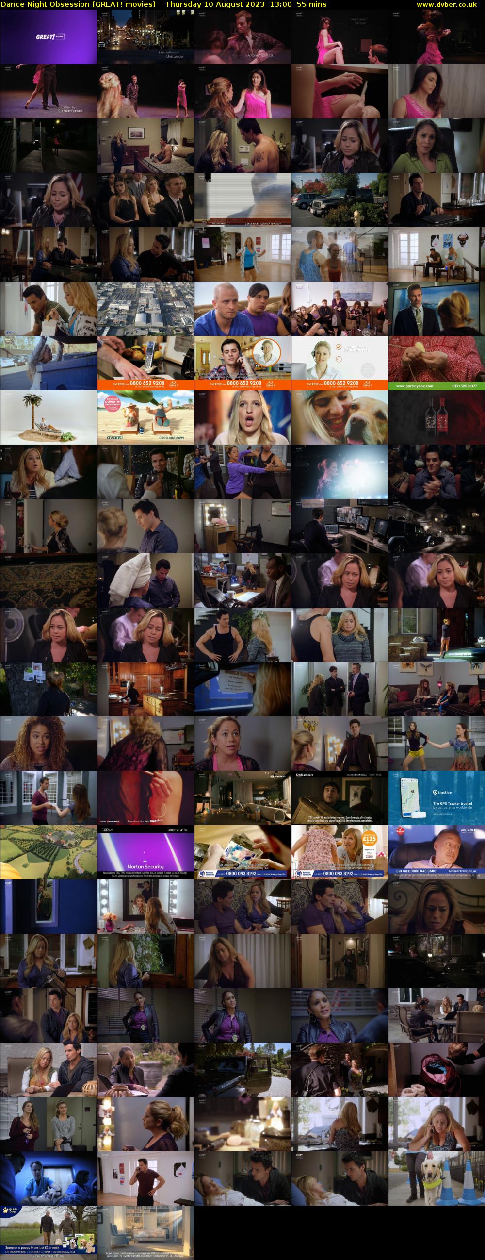 Dance Night Obsession (GREAT! movies) Thursday 10 August 2023 13:00 - 13:55
