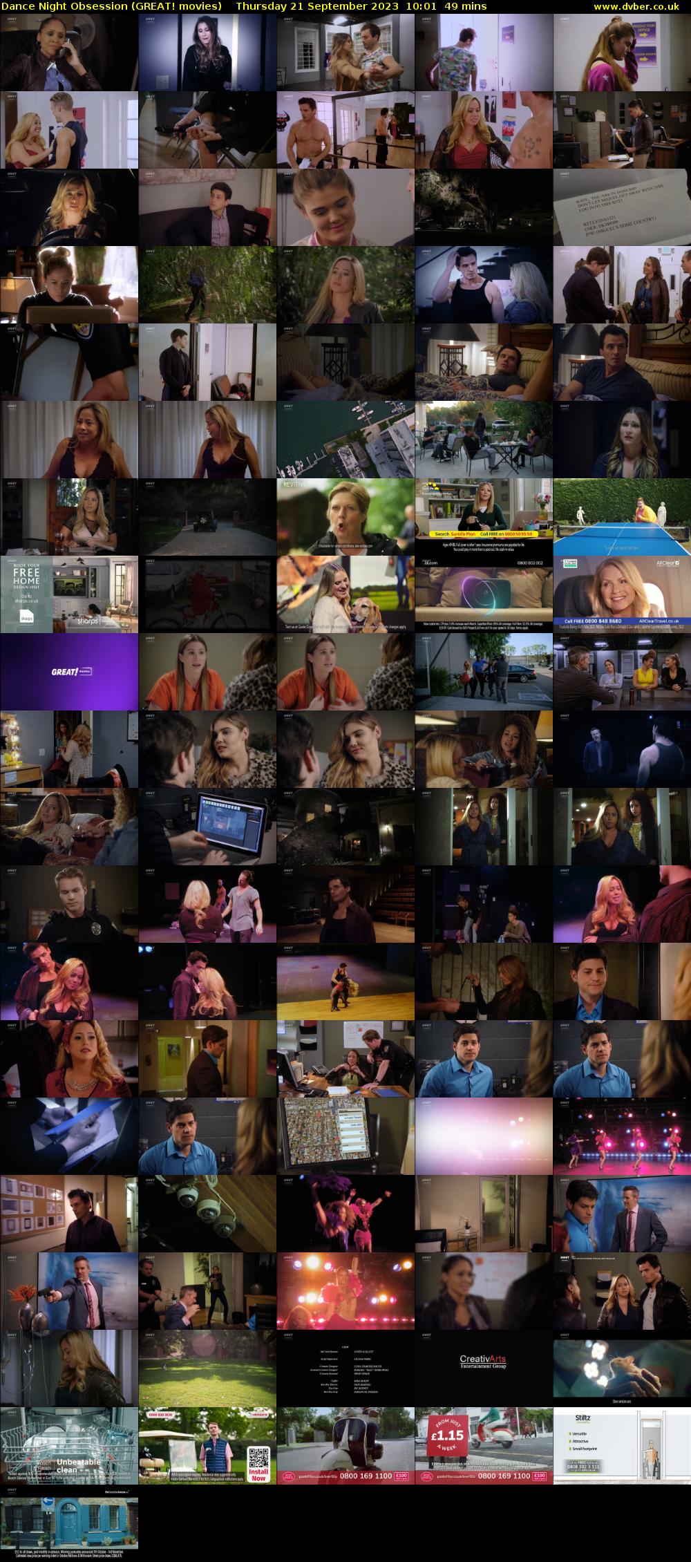 Dance Night Obsession (GREAT! movies) Thursday 21 September 2023 10:01 - 10:50