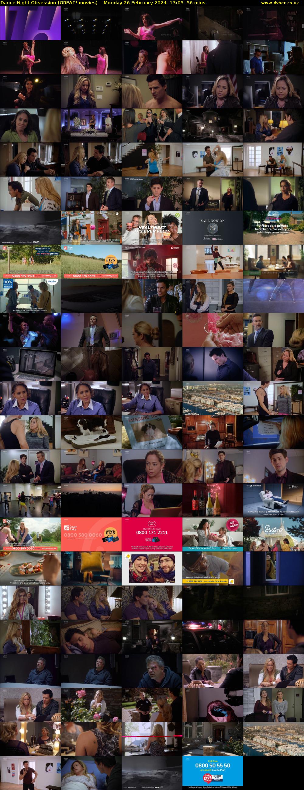 Dance Night Obsession (GREAT! movies) Monday 26 February 2024 13:05 - 14:01
