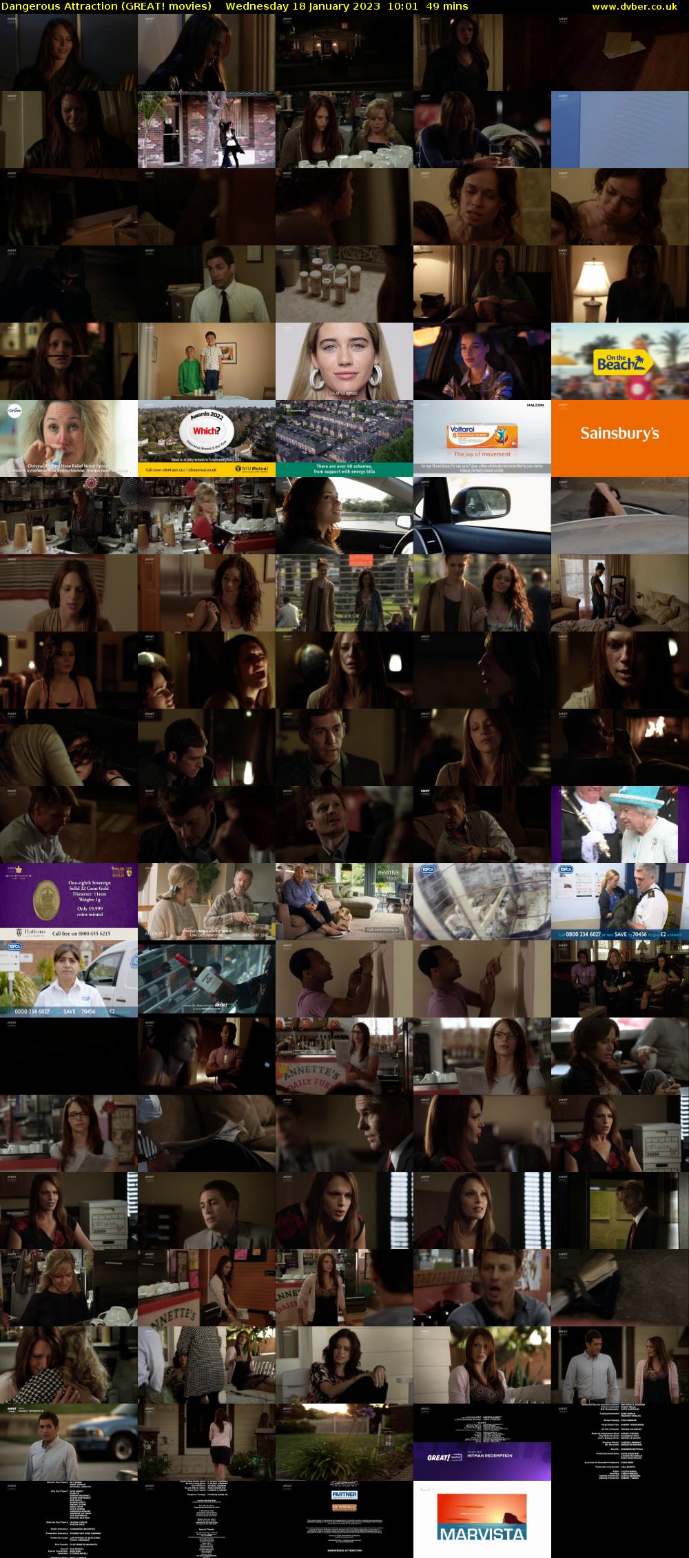 Dangerous Attraction (GREAT! movies) Wednesday 18 January 2023 10:01 - 10:50