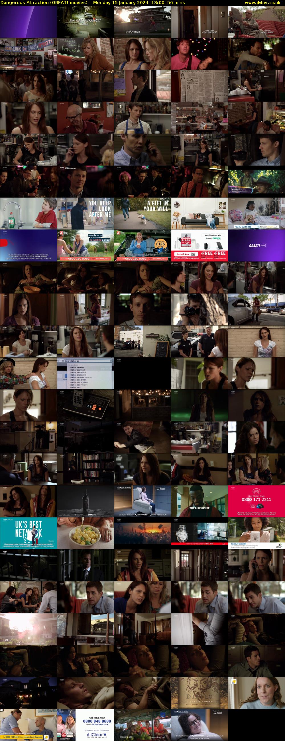 Dangerous Attraction (GREAT! movies) Monday 15 January 2024 13:00 - 13:56