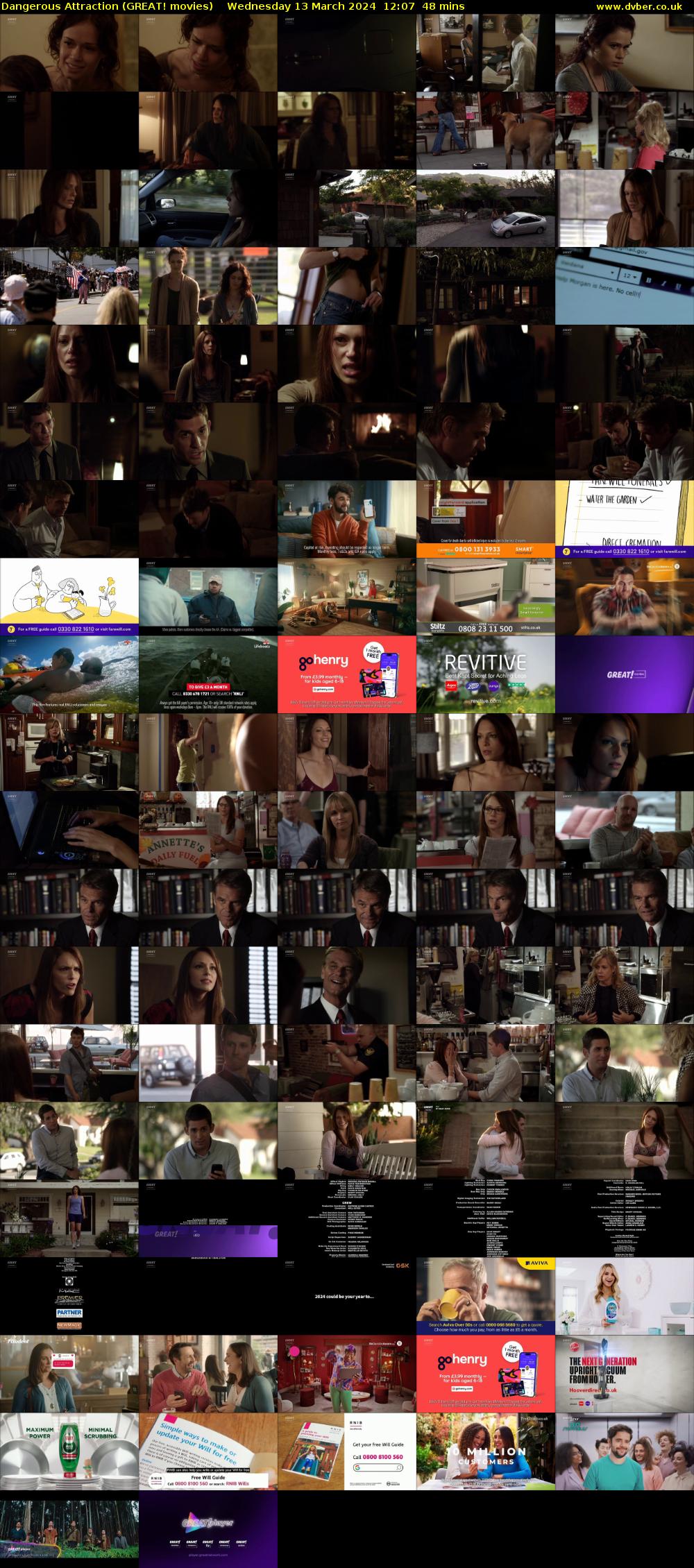 Dangerous Attraction (GREAT! movies) Wednesday 13 March 2024 12:07 - 12:55
