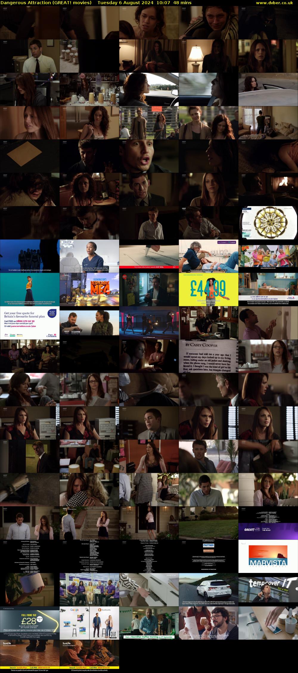 Dangerous Attraction (GREAT! movies) Tuesday 6 August 2024 10:07 - 10:55