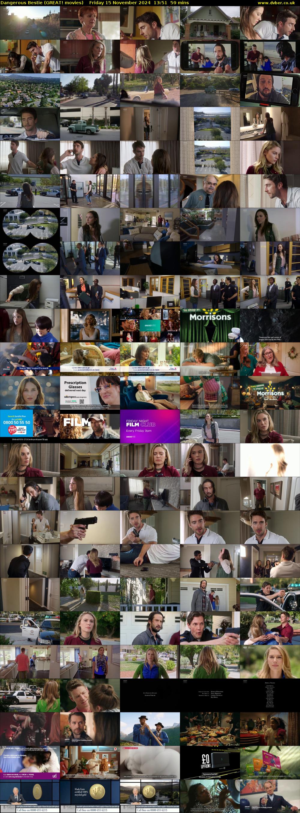 Dangerous Bestie (GREAT! movies) Friday 15 November 2024 13:51 - 14:50