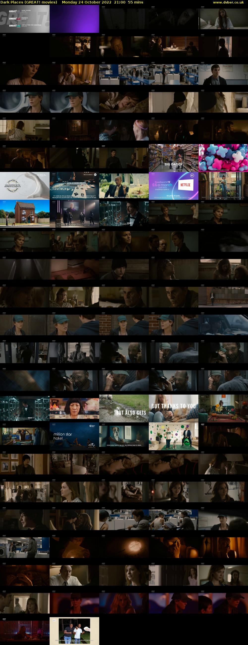 Dark Places (GREAT! movies) Monday 24 October 2022 21:00 - 21:55