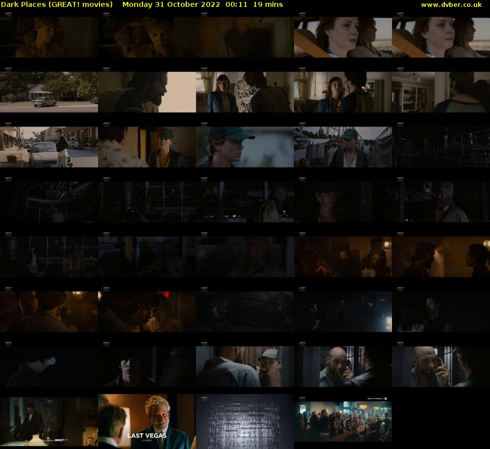 Dark Places (GREAT! movies) Monday 31 October 2022 00:11 - 00:30