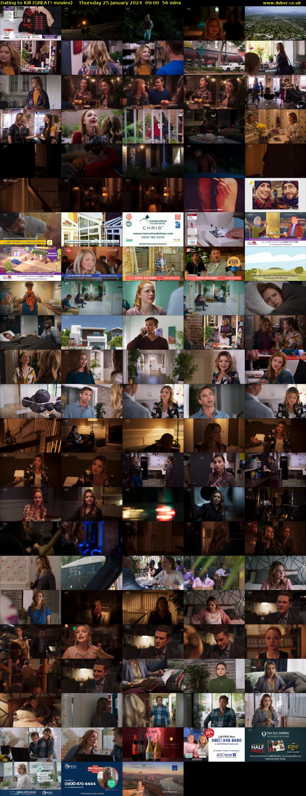 Dating to Kill (GREAT! movies) Thursday 25 January 2024 09:00 - 09:56