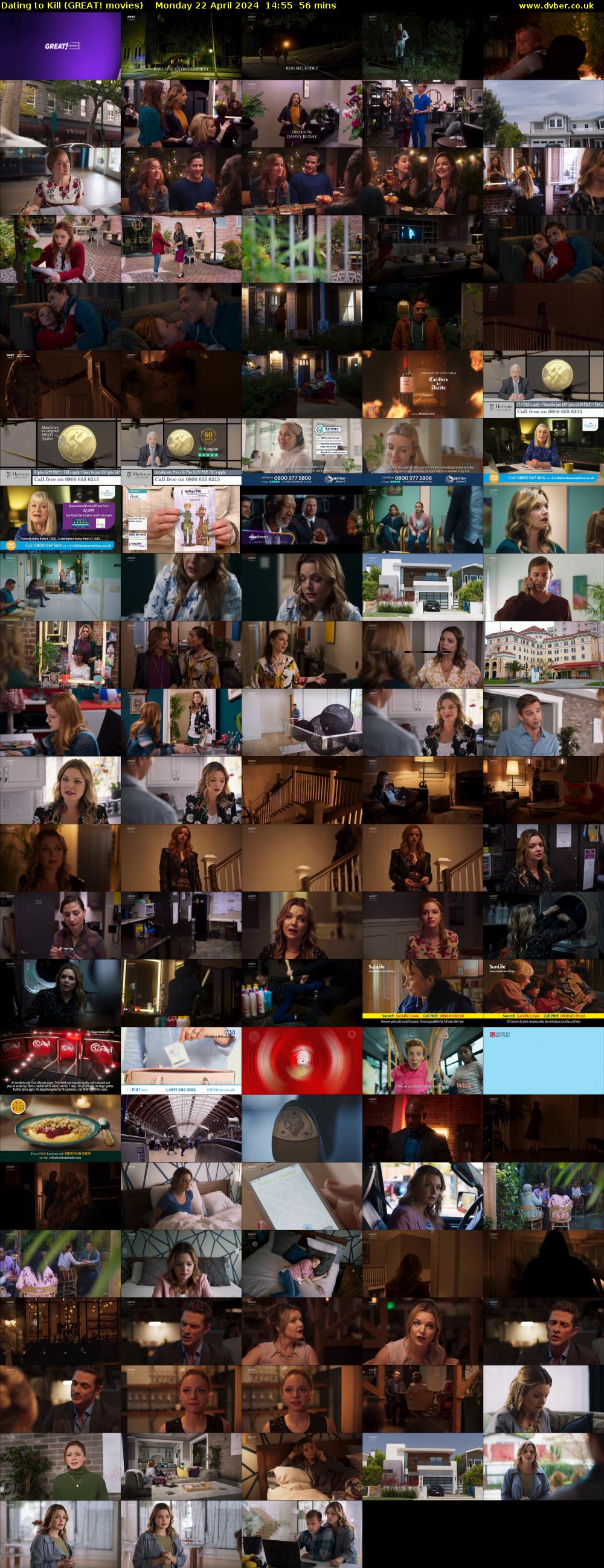 Dating to Kill (GREAT! movies) Monday 22 April 2024 14:55 - 15:51