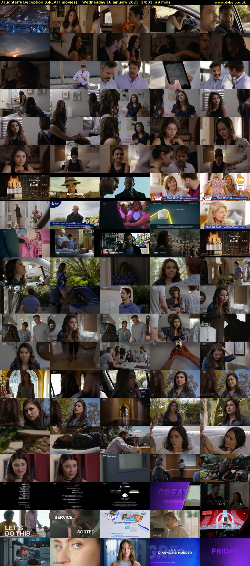 Daughter's Deception (GREAT! movies) Wednesday 18 January 2023 14:01 - 14:50