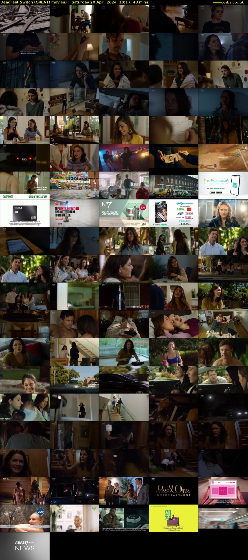 Deadliest Switch (GREAT! movies) Saturday 20 April 2024 10:17 - 11:05