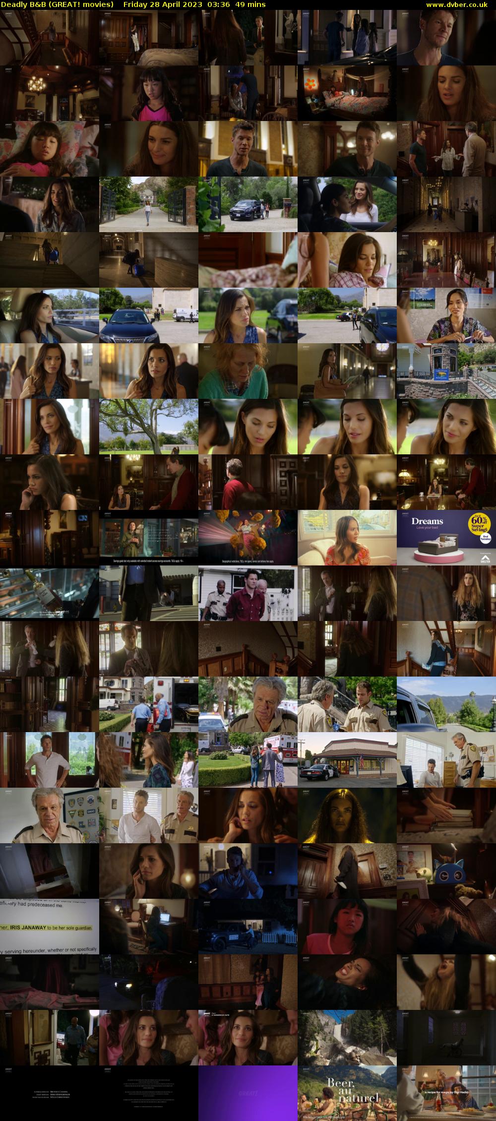 Deadly B&B (GREAT! movies) Friday 28 April 2023 03:36 - 04:25