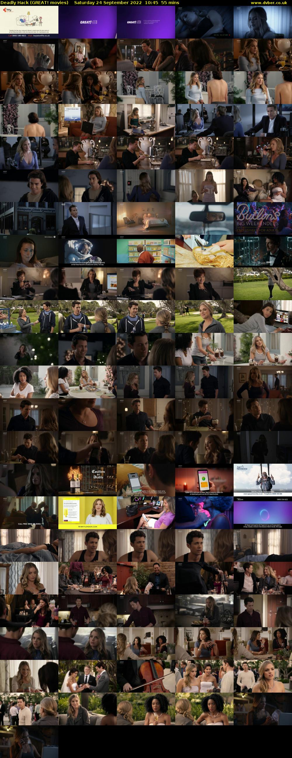Deadly Hack (GREAT! movies) Saturday 24 September 2022 10:45 - 11:40