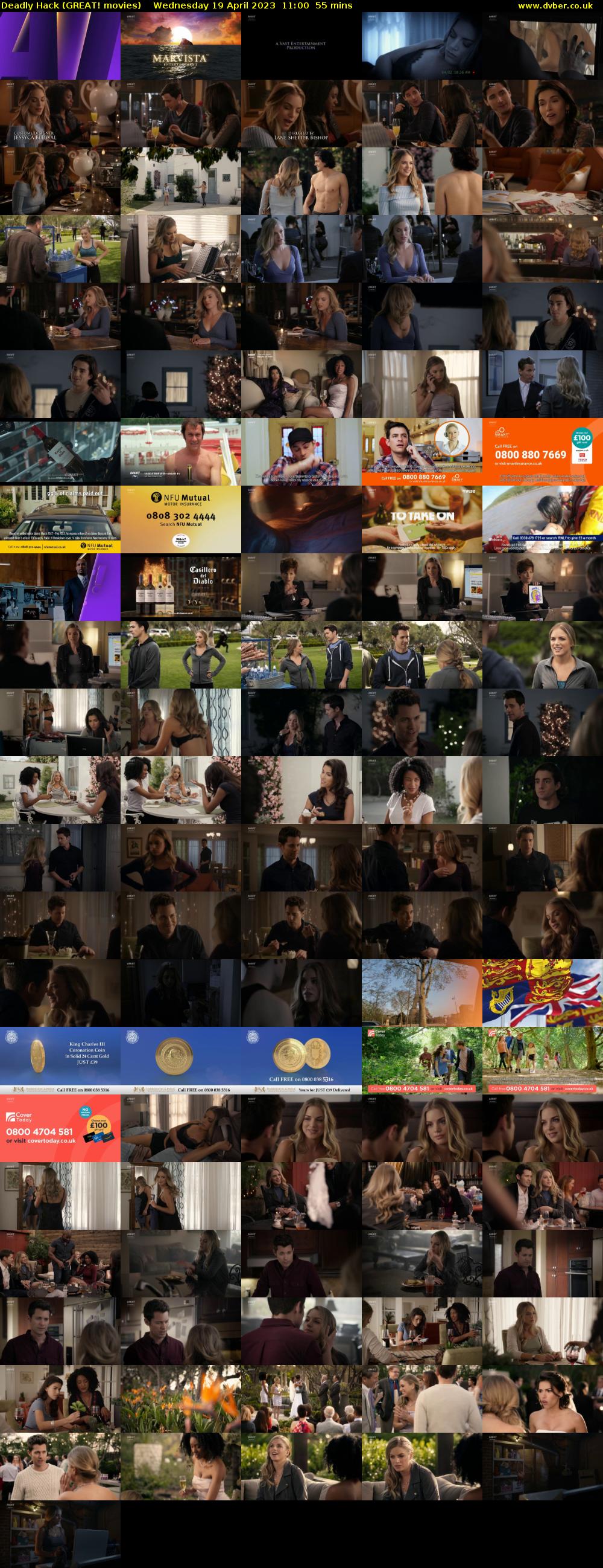 Deadly Hack (GREAT! movies) Wednesday 19 April 2023 11:00 - 11:55