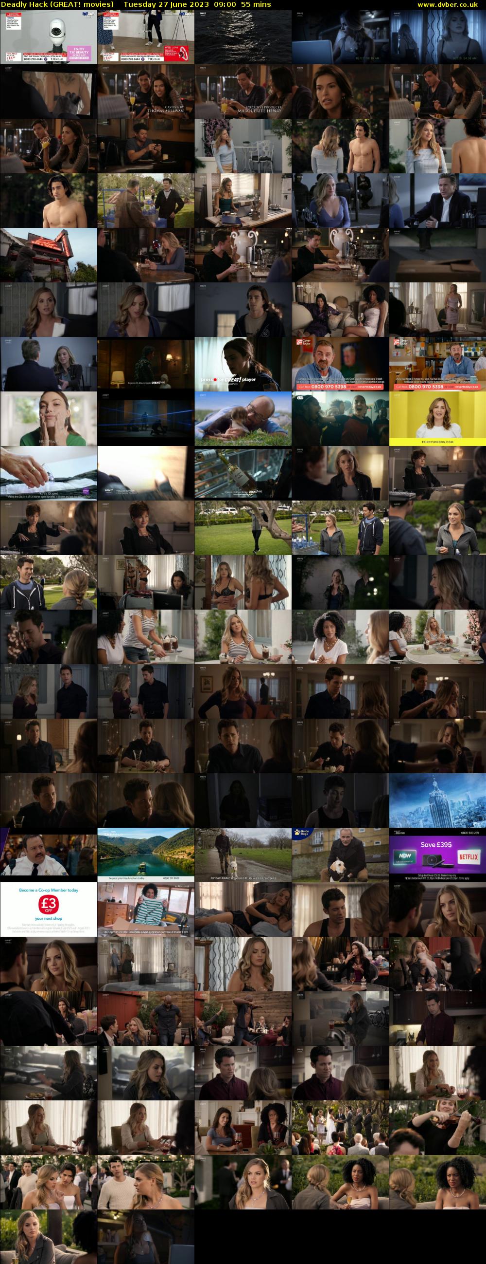 Deadly Hack (GREAT! movies) Tuesday 27 June 2023 09:00 - 09:55