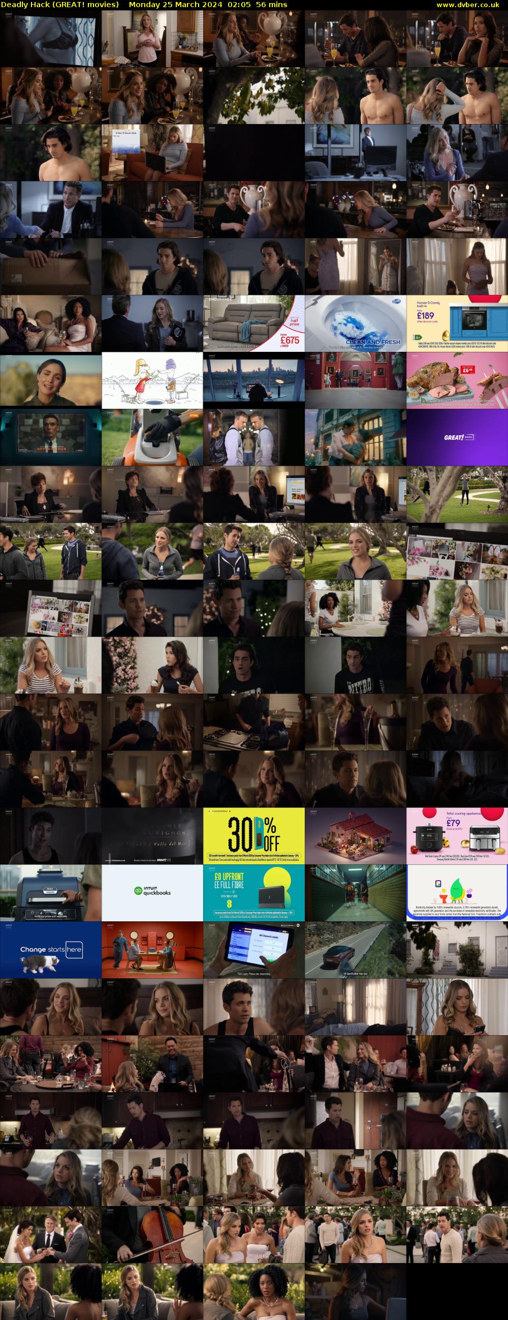 Deadly Hack (GREAT! movies) Monday 25 March 2024 02:05 - 03:01