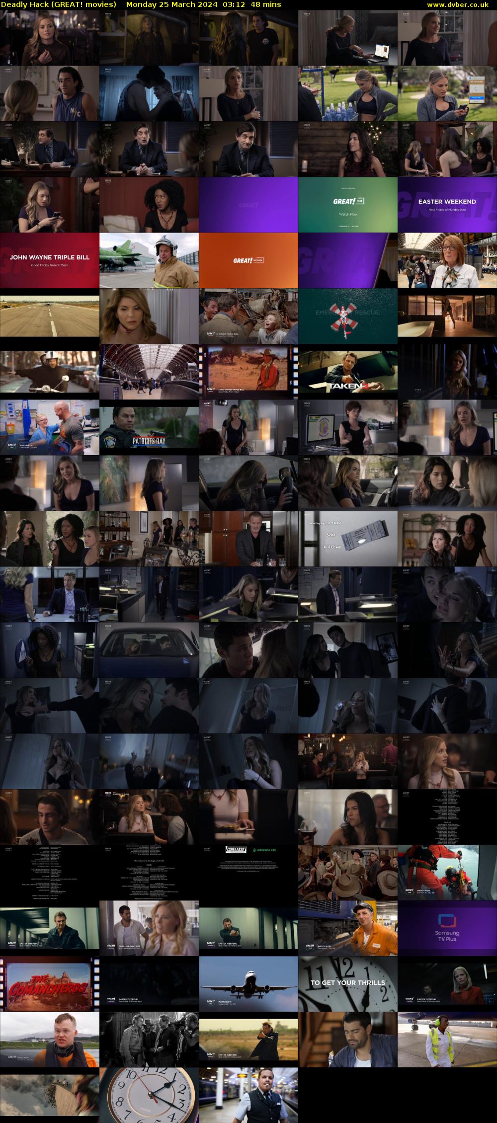 Deadly Hack (GREAT! movies) Monday 25 March 2024 03:12 - 04:00