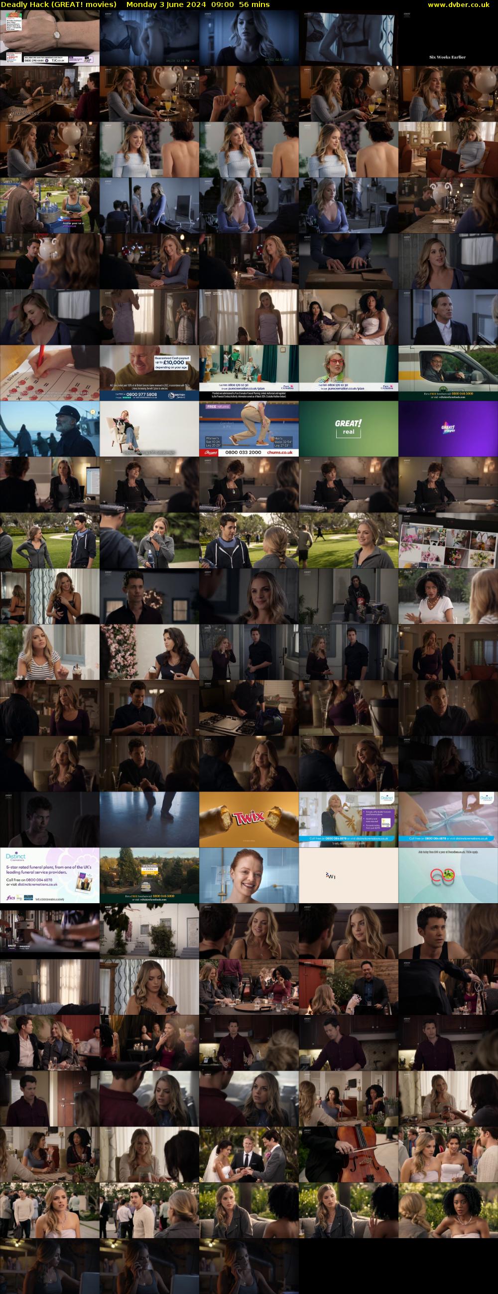 Deadly Hack (GREAT! movies) Monday 3 June 2024 09:00 - 09:56