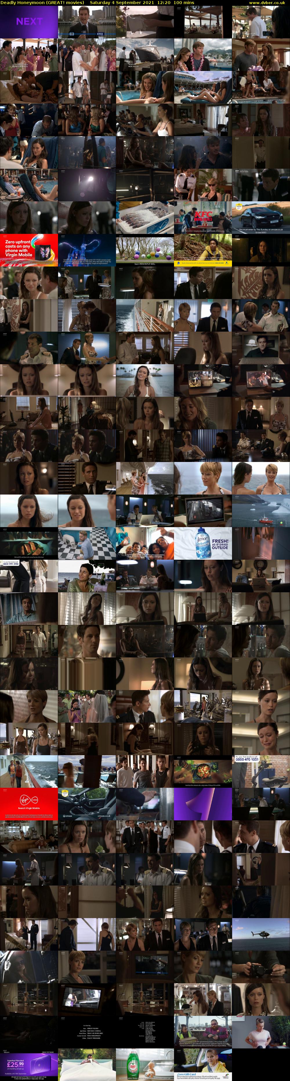 Deadly Honeymoon (GREAT! movies) Saturday 4 September 2021 12:20 - 14:00