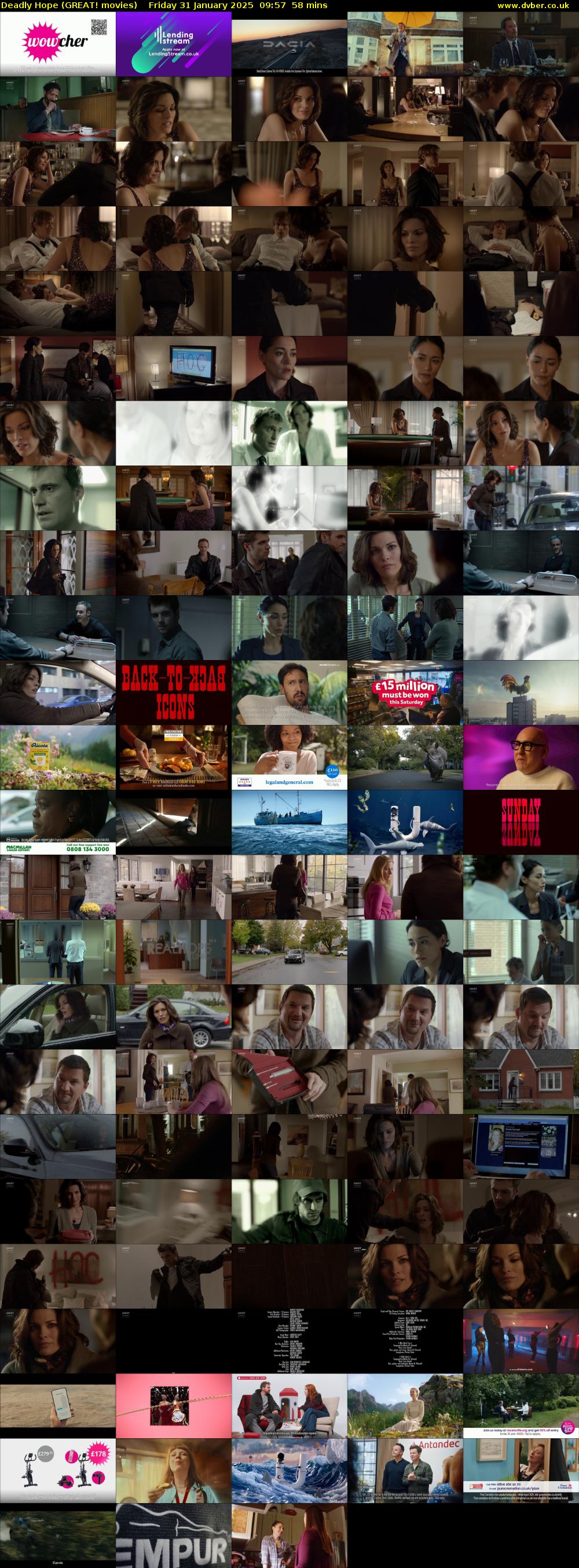 Deadly Hope (GREAT! movies) Friday 31 January 2025 09:57 - 10:55