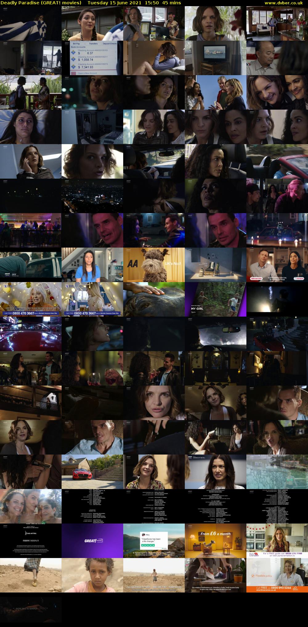 Deadly Paradise (GREAT! movies) Tuesday 15 June 2021 15:50 - 16:35
