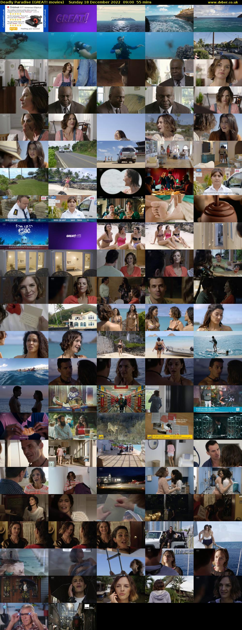 Deadly Paradise (GREAT! movies) Sunday 18 December 2022 09:00 - 09:55