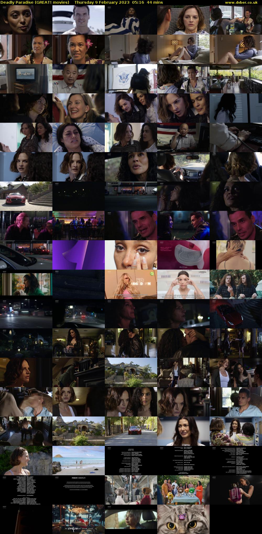 Deadly Paradise (GREAT! movies) Thursday 9 February 2023 05:16 - 06:00