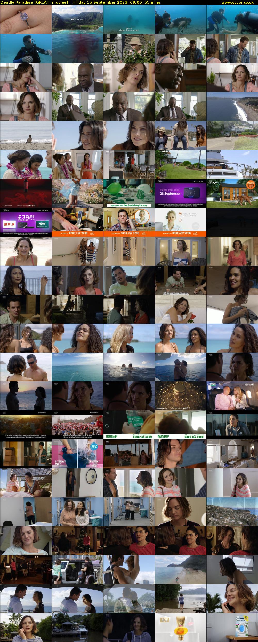 Deadly Paradise (GREAT! movies) Friday 15 September 2023 09:00 - 09:55