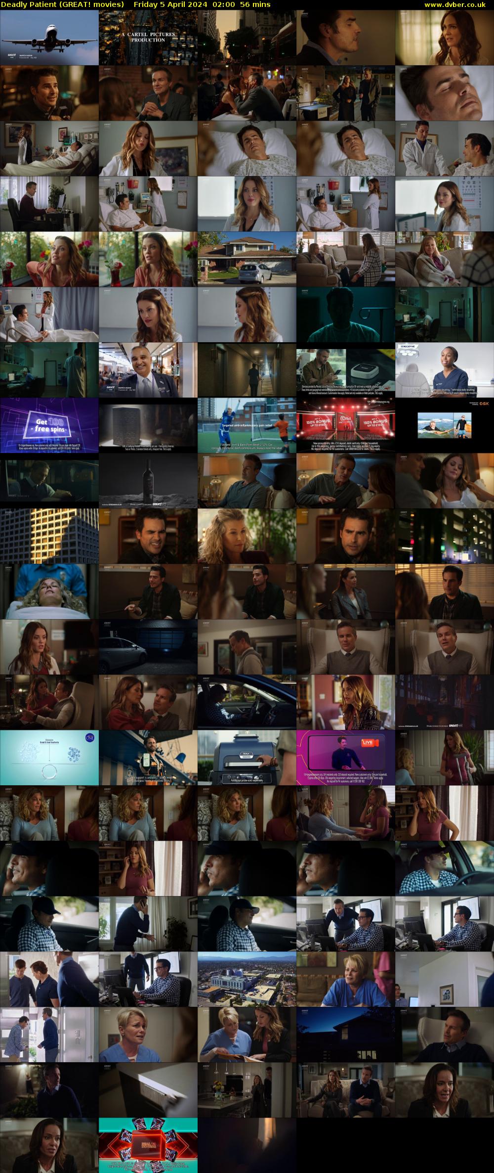 Deadly Patient (GREAT! movies) Friday 5 April 2024 02:00 - 02:56