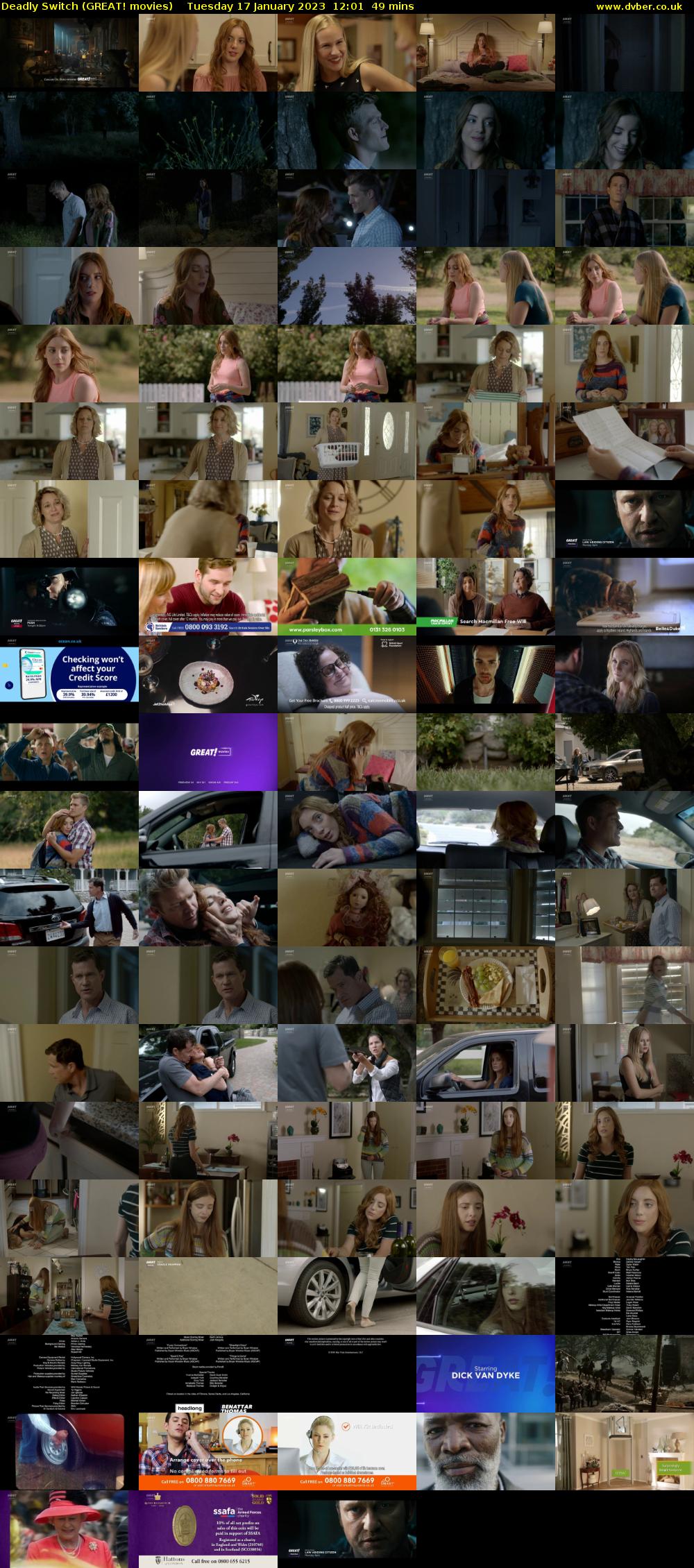 Deadly Switch (GREAT! movies) Tuesday 17 January 2023 12:01 - 12:50