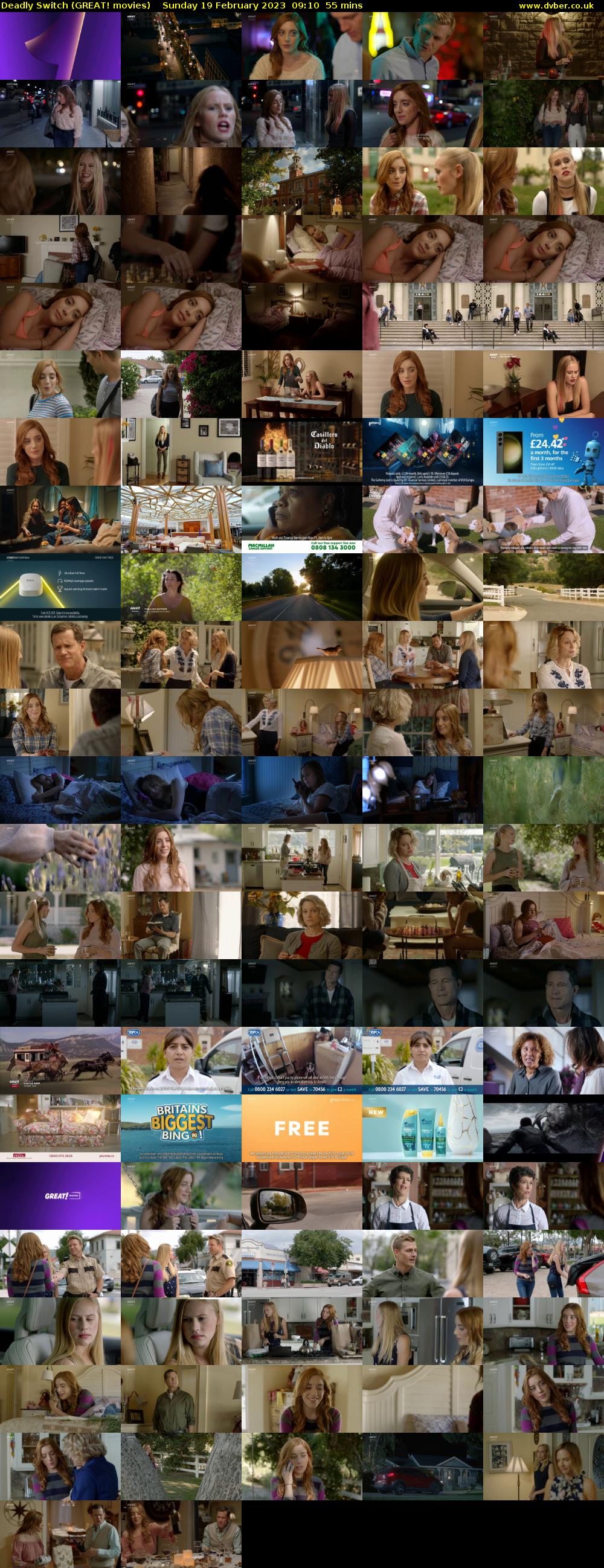 Deadly Switch (GREAT! movies) Sunday 19 February 2023 09:10 - 10:05