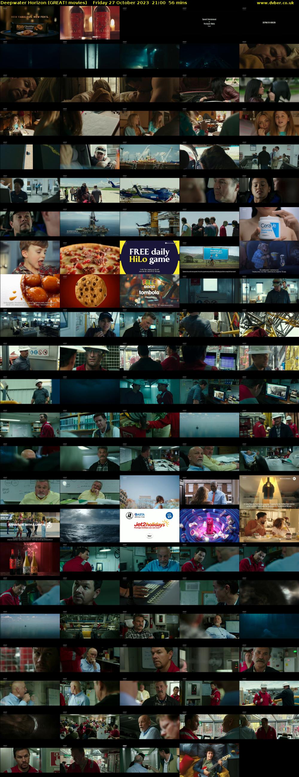 Deepwater Horizon (GREAT! movies) Friday 27 October 2023 21:00 - 21:56