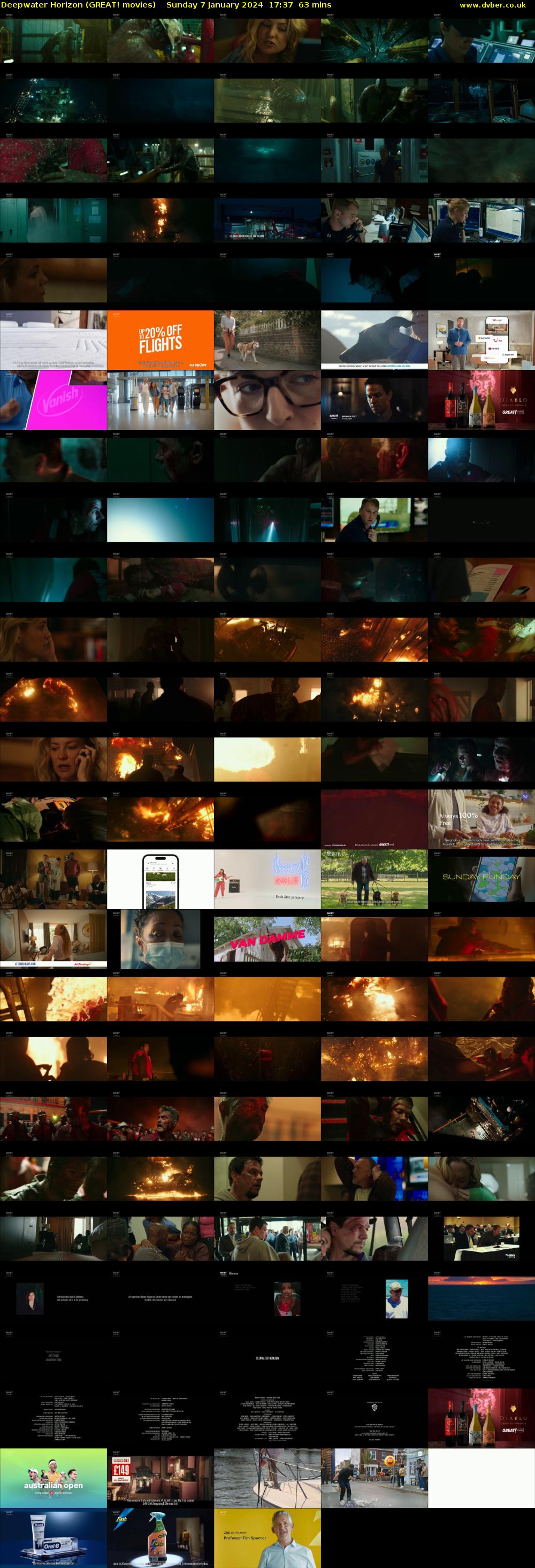 Deepwater Horizon (GREAT! movies) Sunday 7 January 2024 17:37 - 18:40