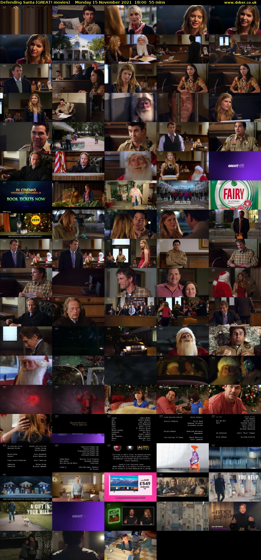 Defending Santa (GREAT! movies) Monday 15 November 2021 18:00 - 18:55