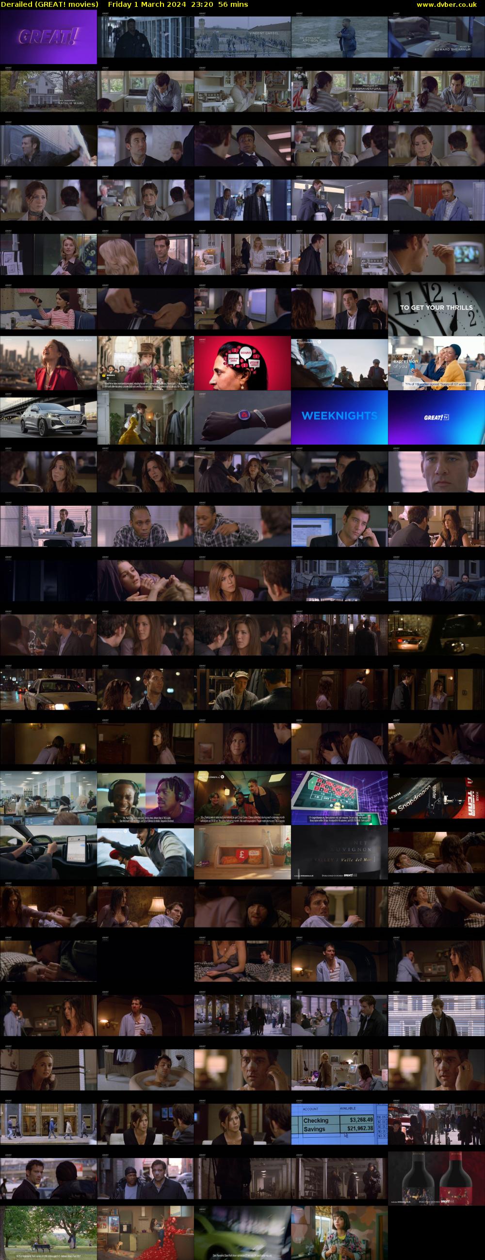 Derailed (GREAT! movies) Friday 1 March 2024 23:20 - 00:16