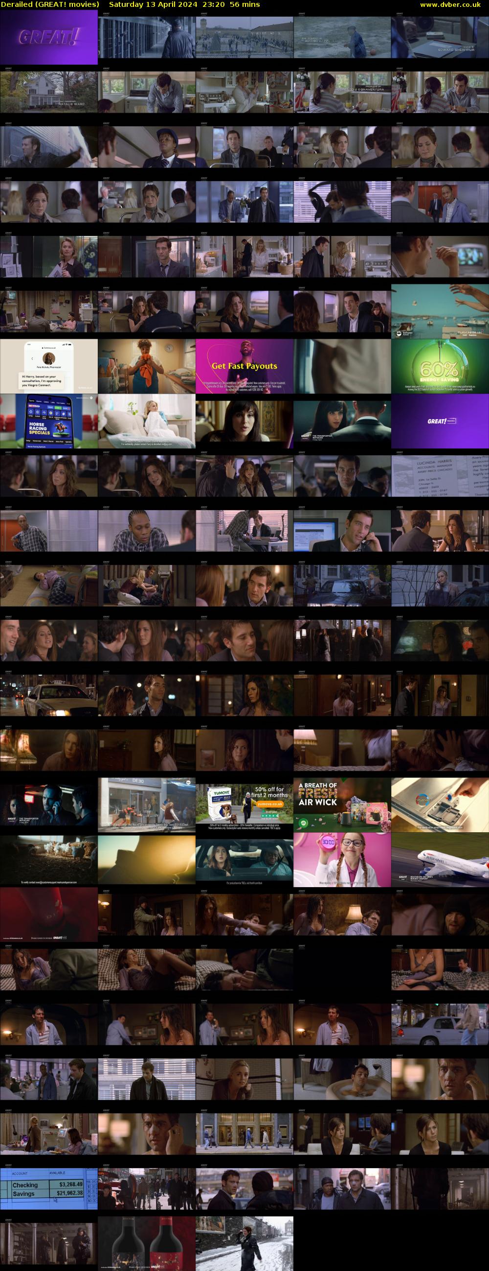 Derailed (GREAT! movies) Saturday 13 April 2024 23:20 - 00:16