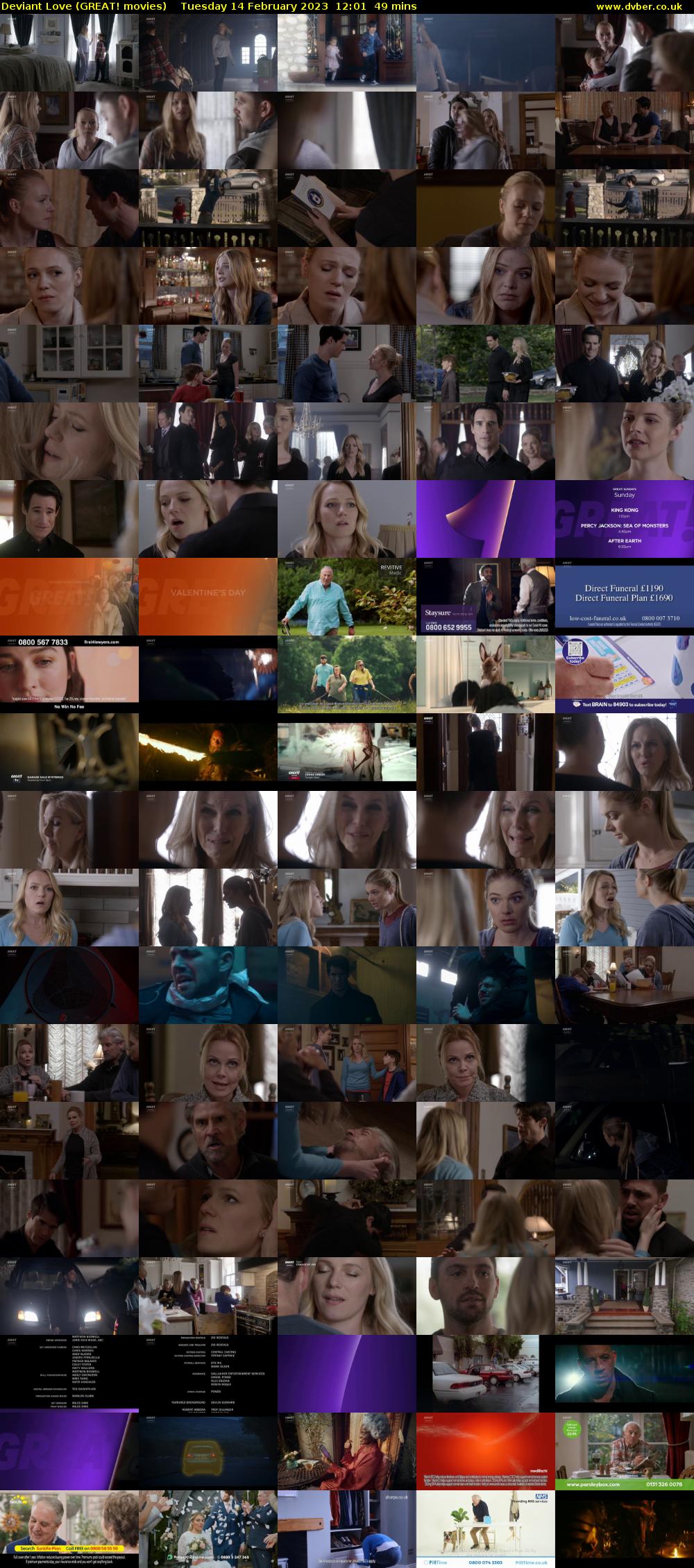 Deviant Love (GREAT! movies) Tuesday 14 February 2023 12:01 - 12:50